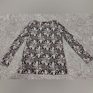 Brown/Black/White Pattern Shirt!